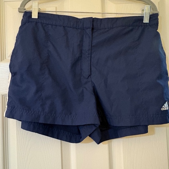 Adidas dark blue shorts size L - Picture 1 of 4